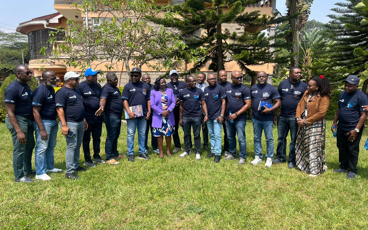 Reception at the Cameroon Embassy in Nairobi