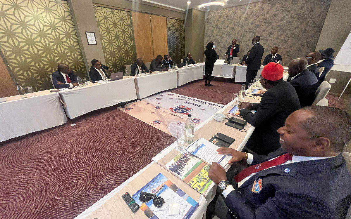 Global reunion GA session in Windhoek 